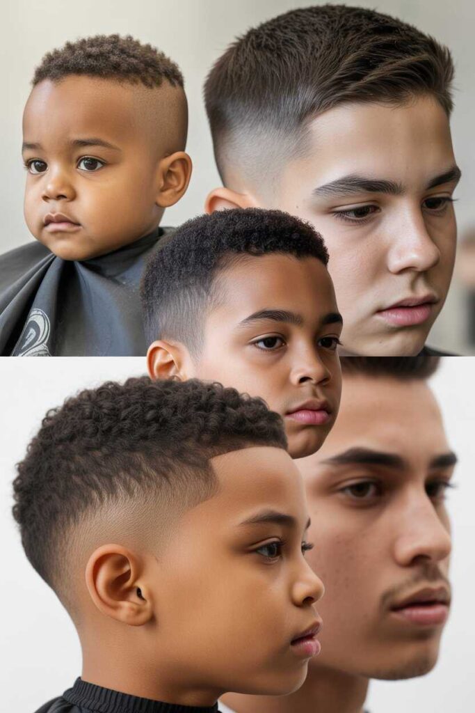 Popular Fade Haircut Boys Styles
