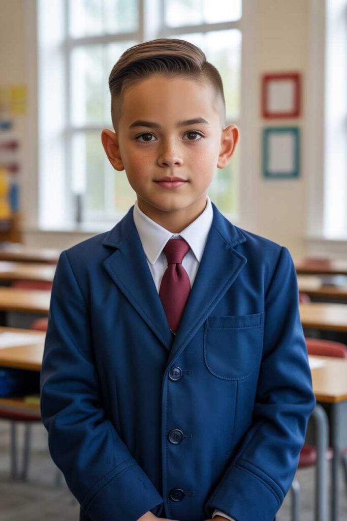 Fade Haircut Boys School and Dress Code Friendly?