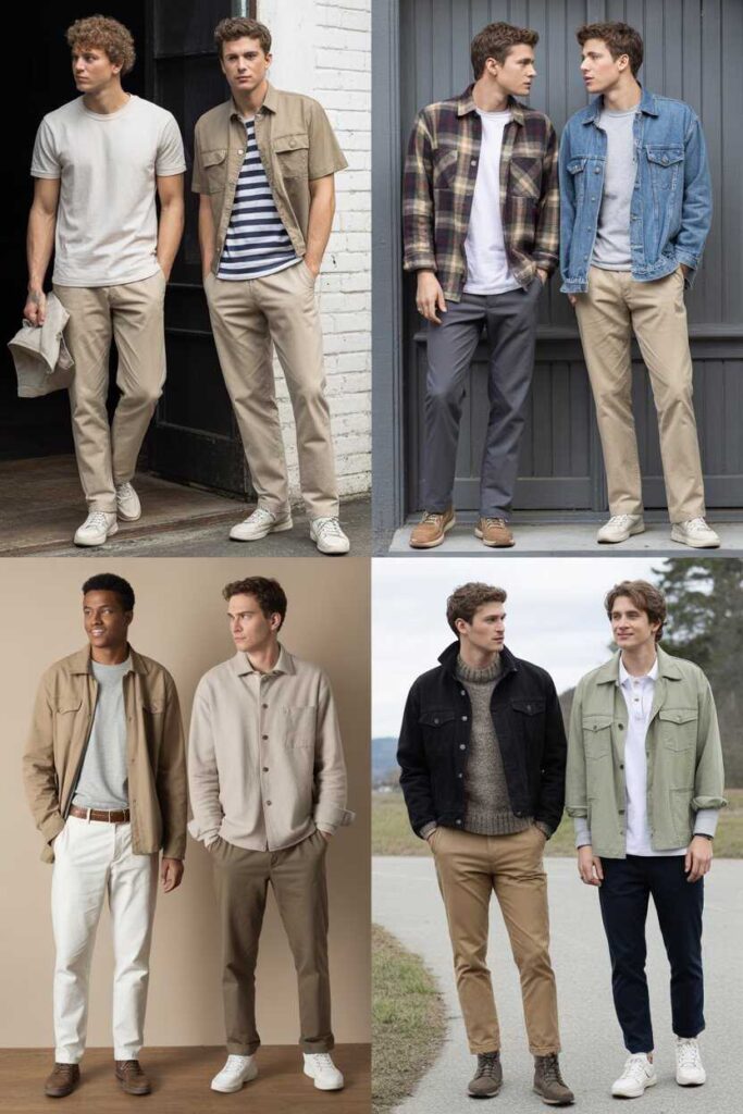 Seasonal Casual Outfits for Men