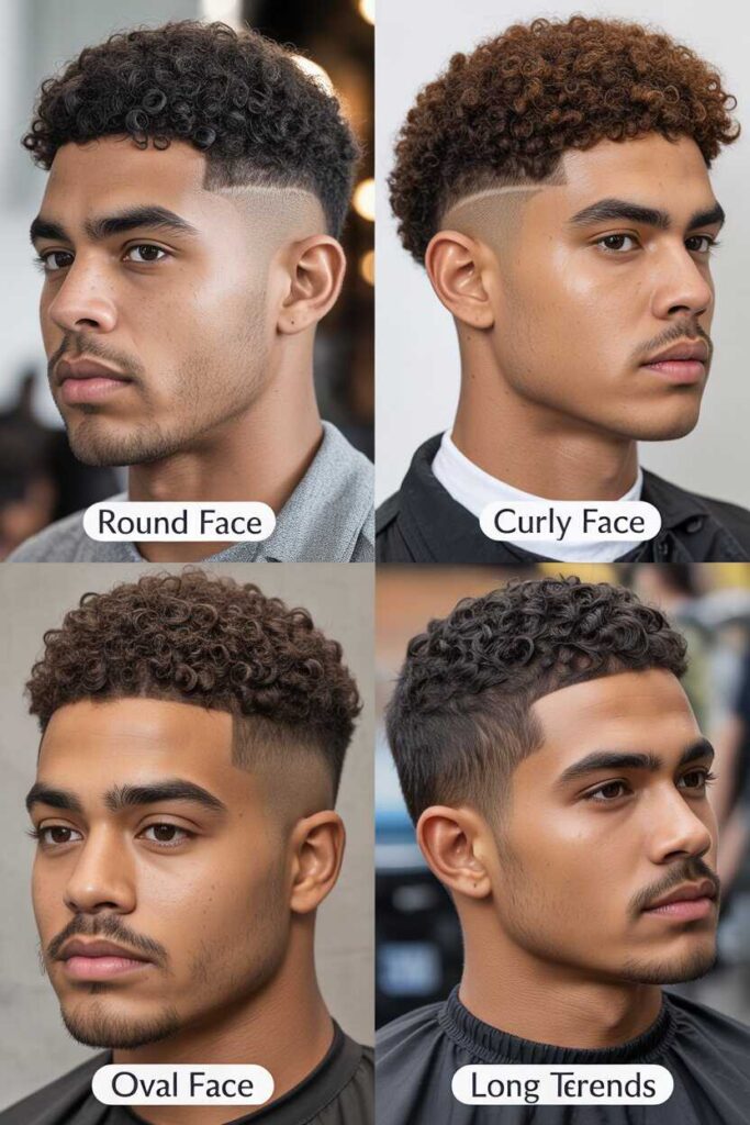 Choosing the Right Short Curly Haircut for Your Face Shape