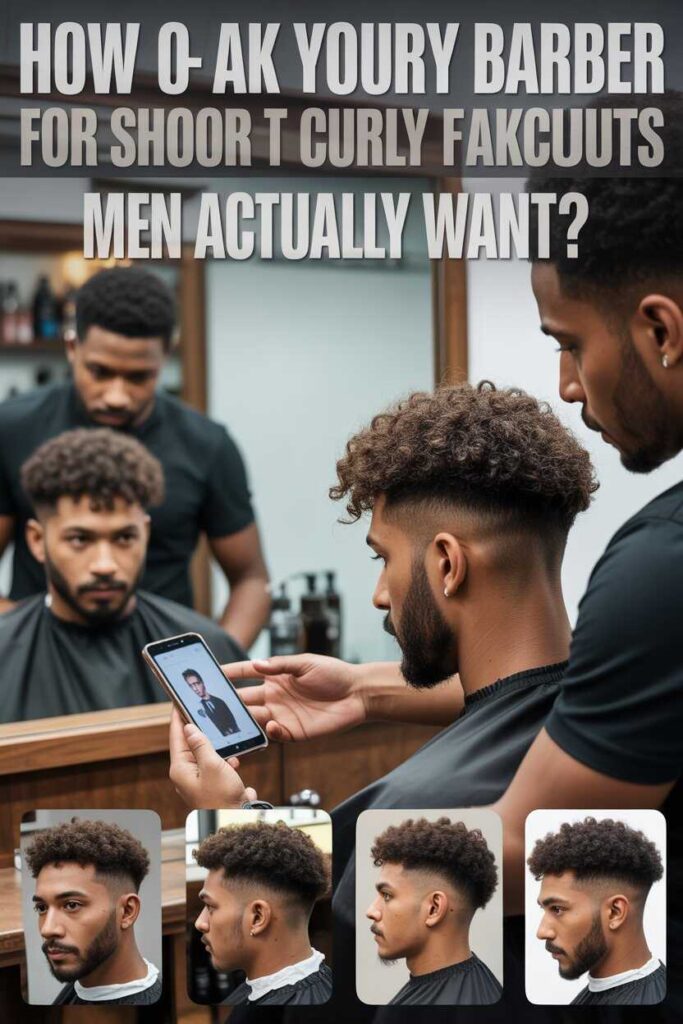 How to Ask Your Barber for Short Curly Haircuts Men Actually Want