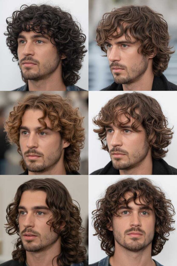 Hairstyles for Long Curly Hair Based on Face Shape