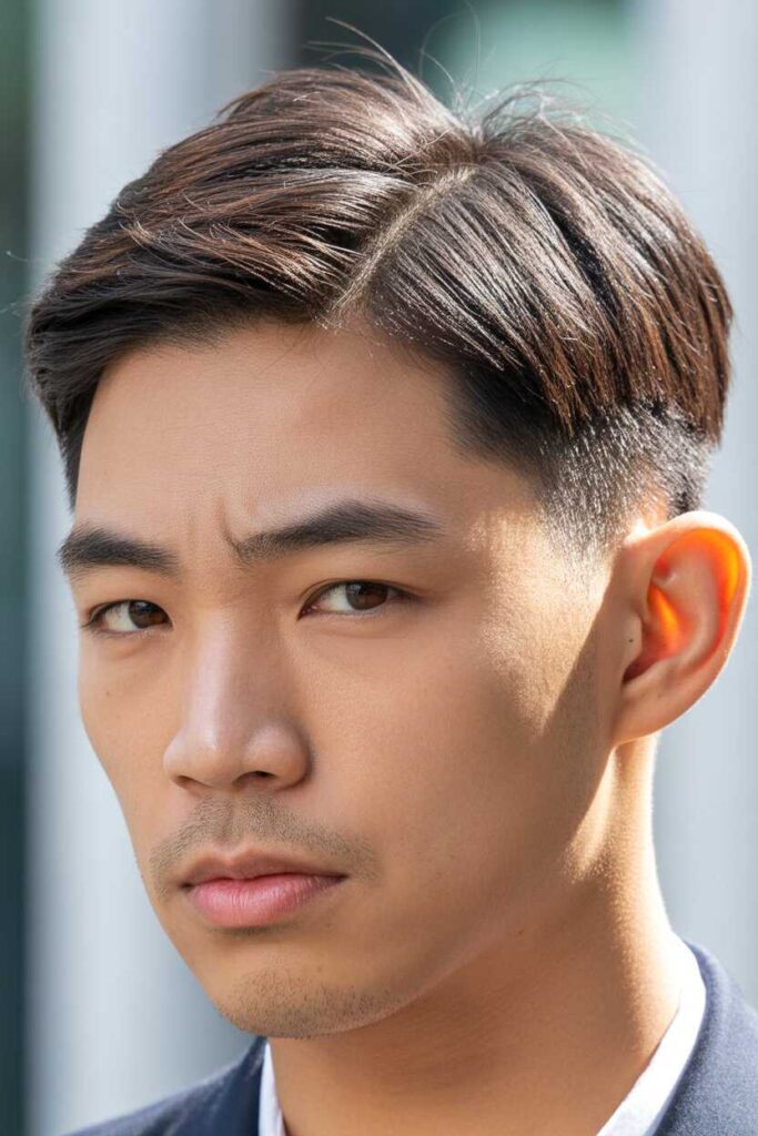 Professional Asian Men Hairstyles for Work