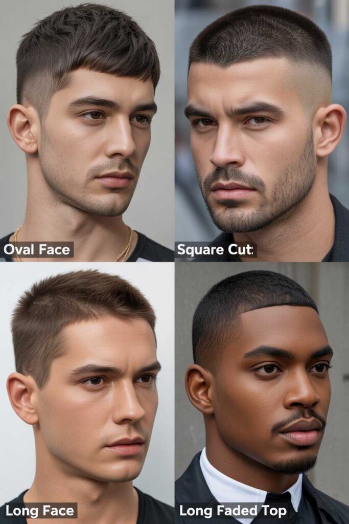 Choosing Short Hairstyle Men Based on Face Shape