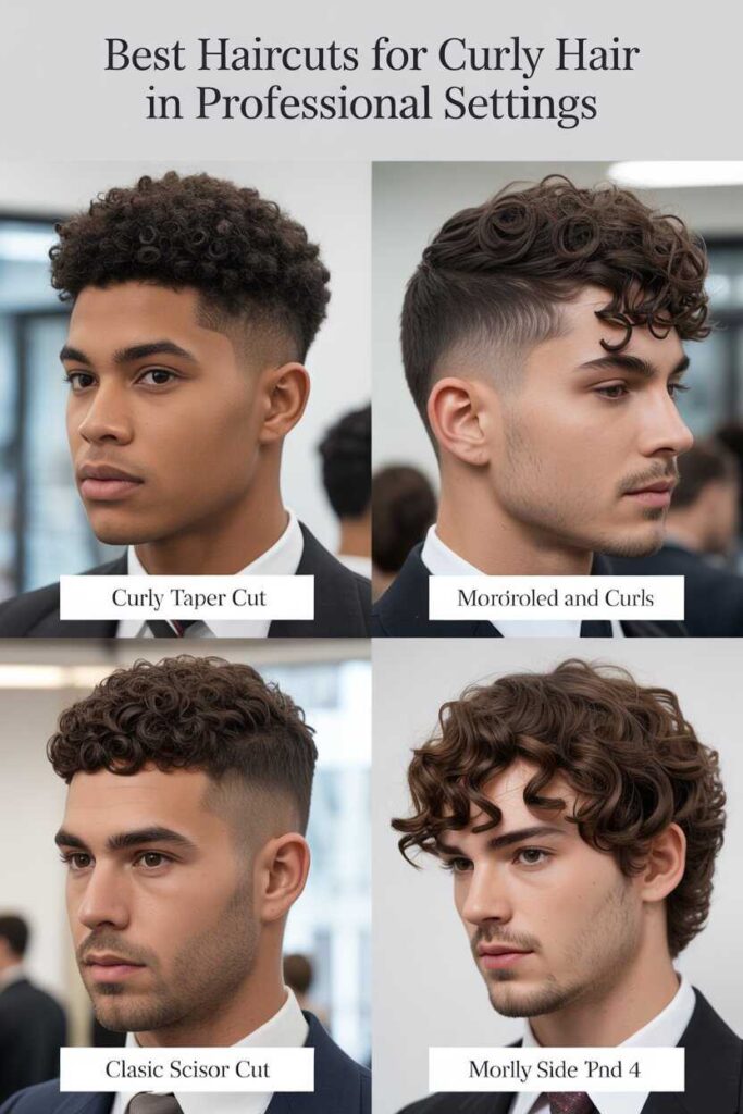 Best Haircuts for Curly Hair in Professional Settings