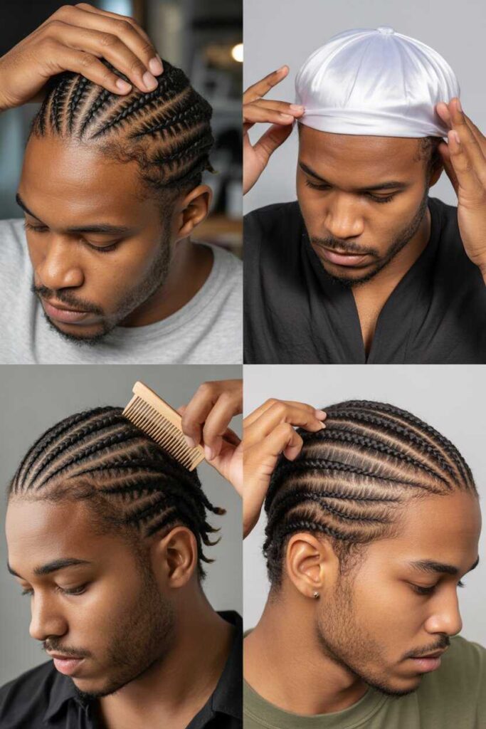 Cornrows Maintenance Tips for Men