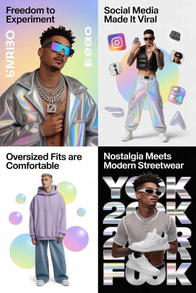 Why Y2K Outfits Men Are Trending Again