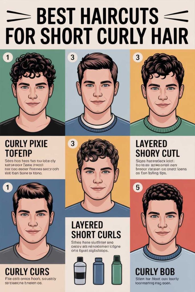 Best Haircuts for Short Curly Hair