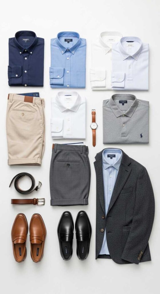 Wardrobe Essentials for Business Casual Outfits for Men