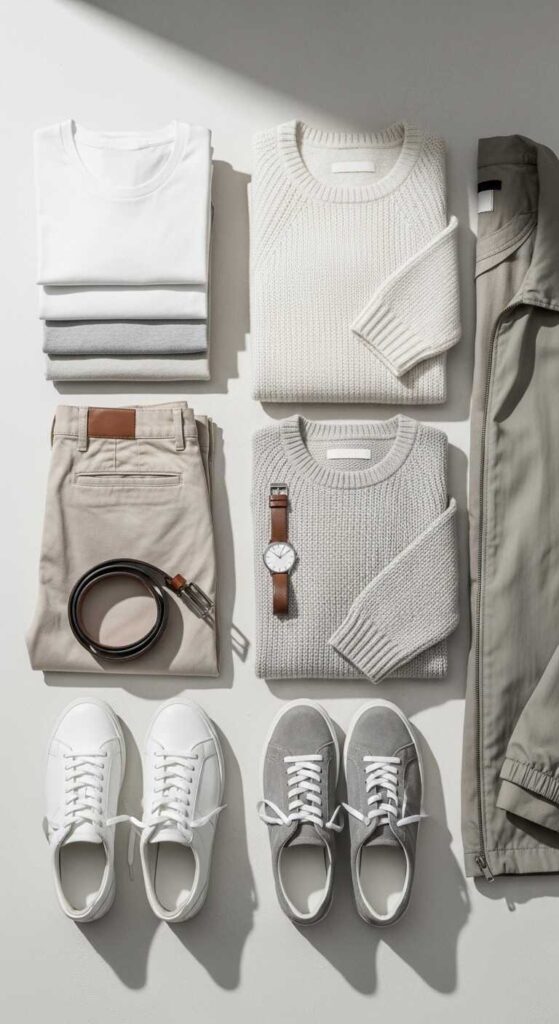 Wardrobe Essentials for Calm Fits Men