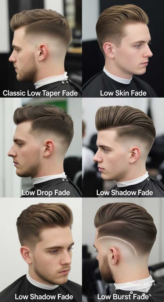 Types of Low Taper Fade