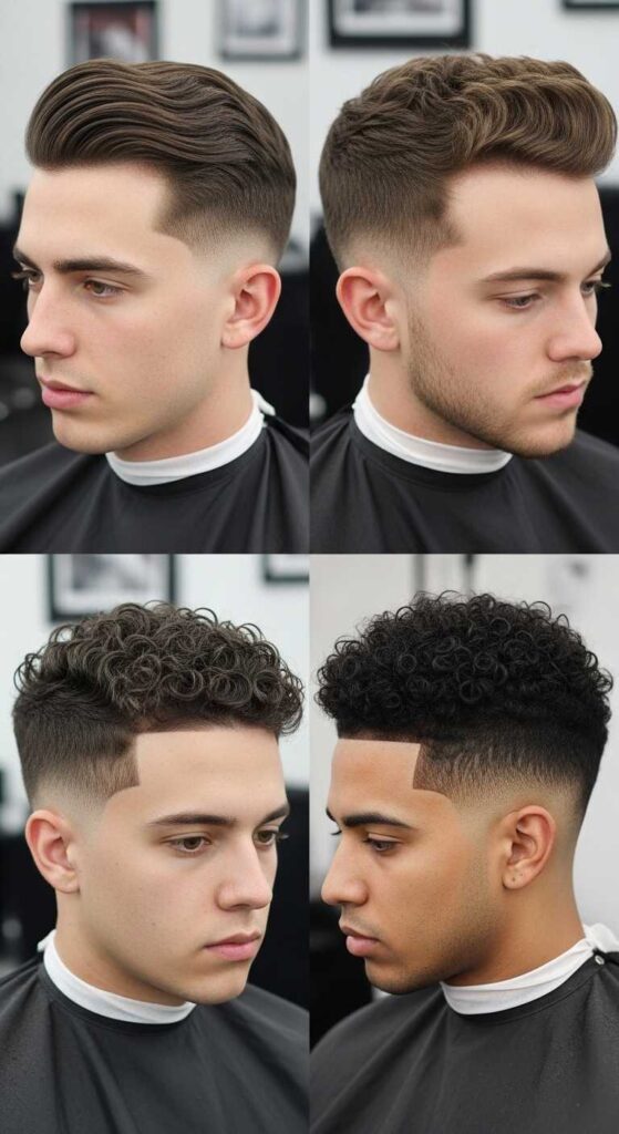 Low Taper Fade for Different Hair Types