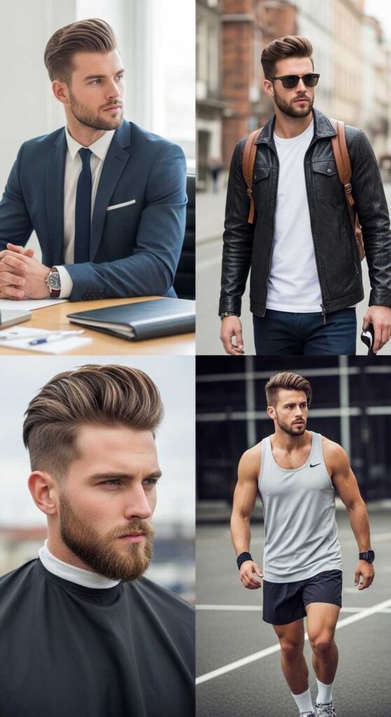 Mens Haircut Long on Top for Different Lifestyles