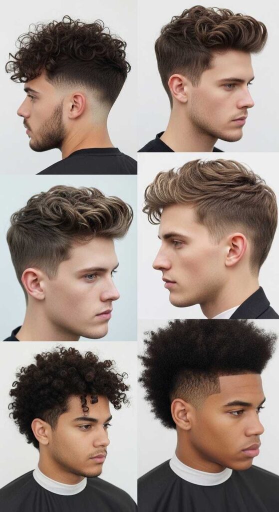 Trendy Curly Haircuts for Men