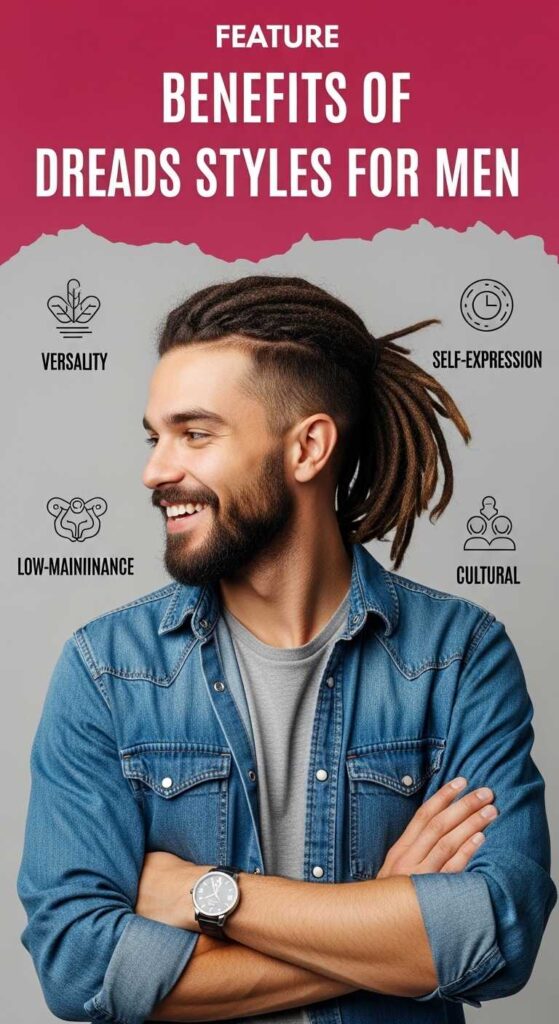 Benefits of Dreads Styles for Men