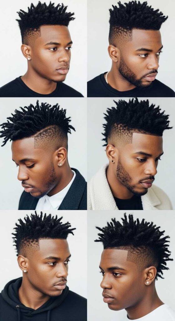 Popular Male Short Loc Styles