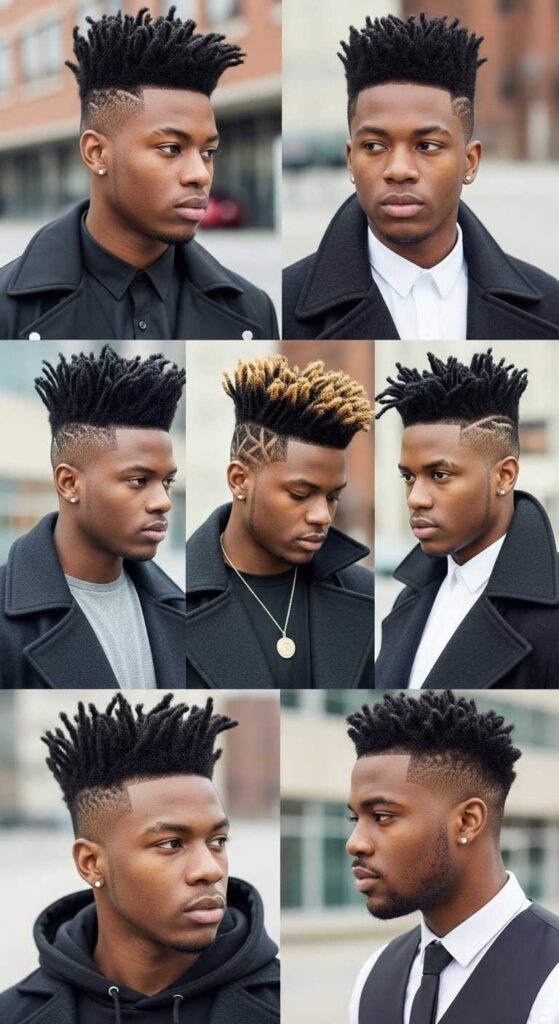 Current Trends in Short Loc Styles for Men