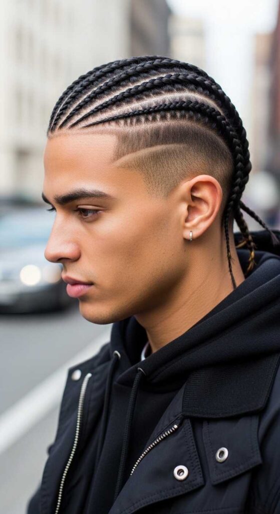 Modern Trends in Cornrow Hairstyles for Men
