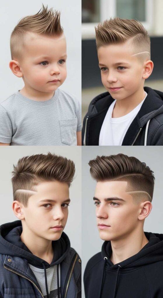 Faux Hawk for Different Ages