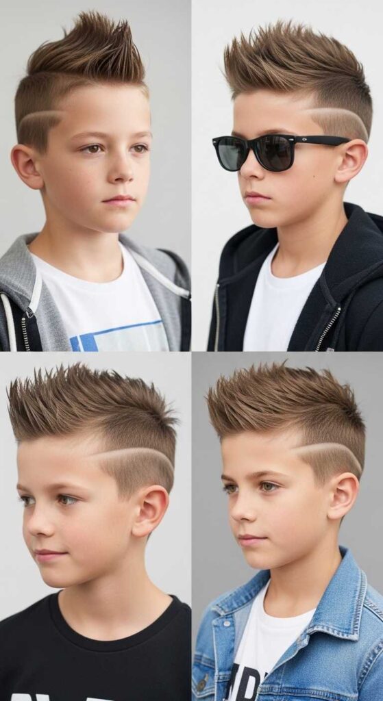 Faux Hawk Boys in Pop Culture