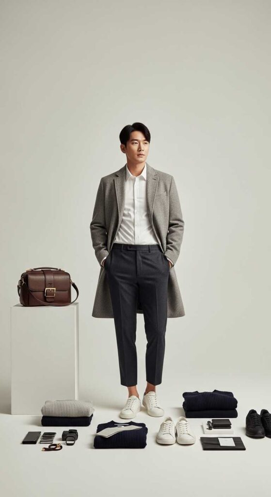 Key Wardrobe Essentials in Korean Men Fashion