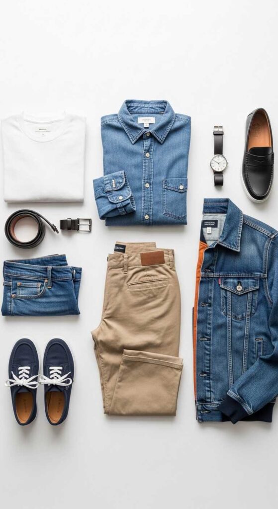 Core Components of Casual Outfits for Men