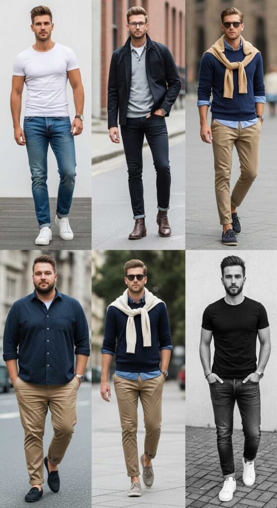 Matching Casual Outfits to Body Type