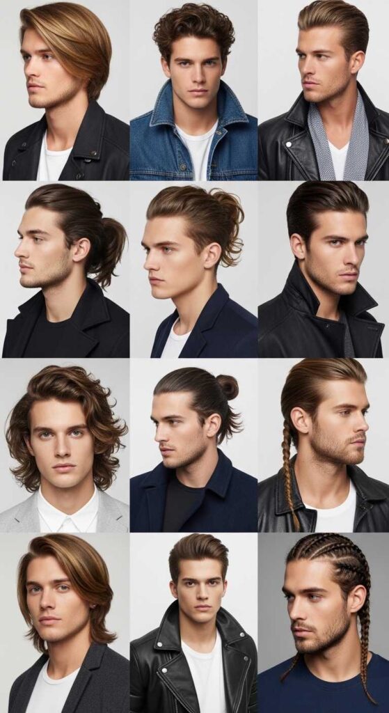 Popular Long Male Hairstyles