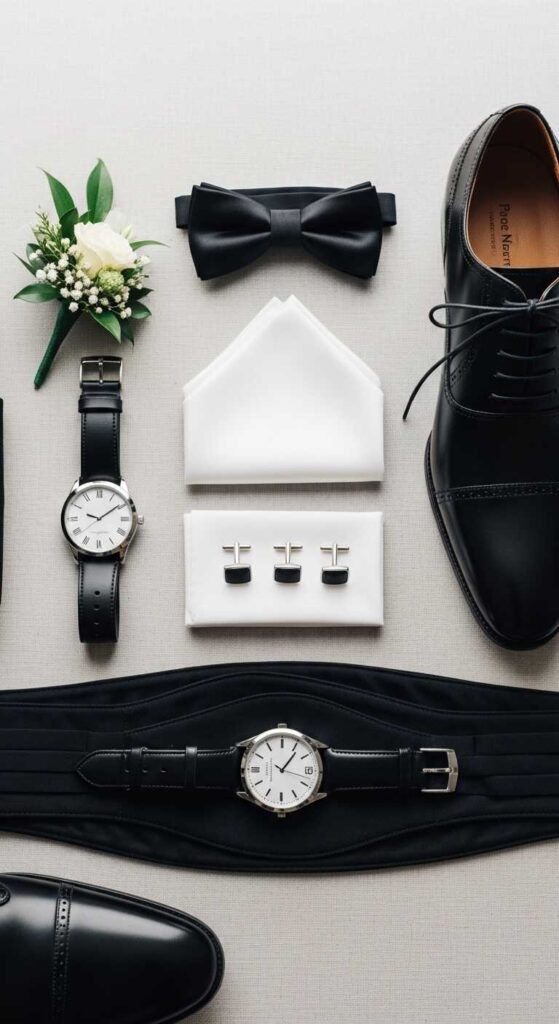 Essential Accessories for a Wedding Tuxedo