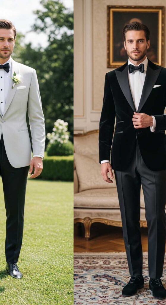Seasonal Considerations for Wedding Tuxedos