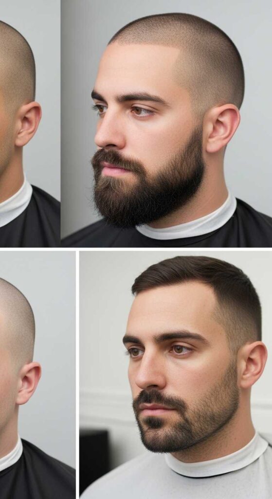 Facial Hair and Bald Fades