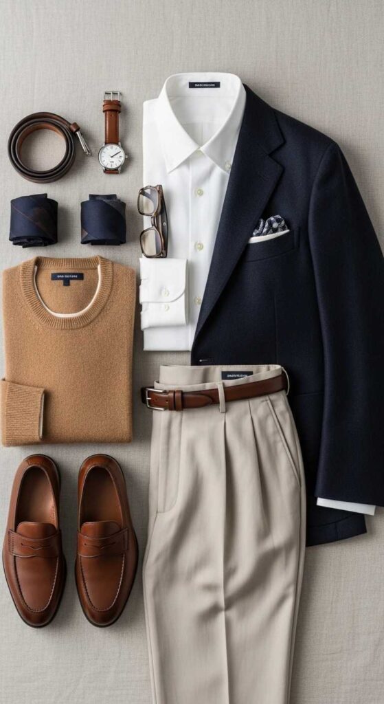 Essential Wardrobe Pieces for an Old Money Men Outfit