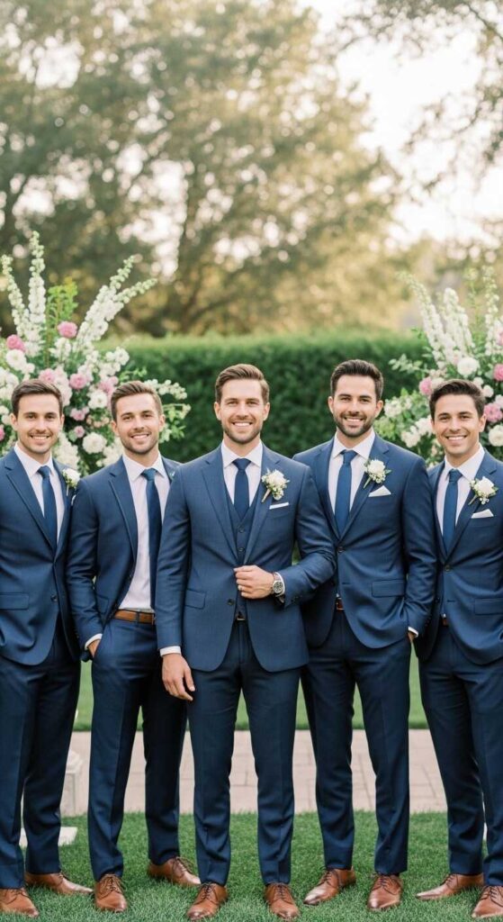 Coordinating Groomsmen with the Groom