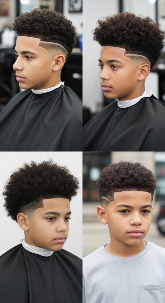 Best Mixed Boys Haircut Curly Hair Styles