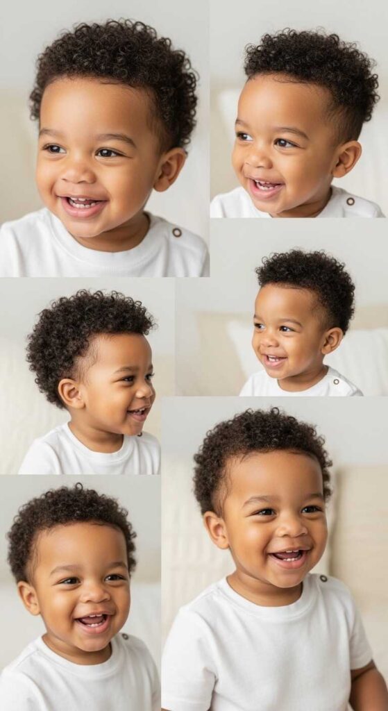 Baby Boy Hairstyles for Curly Hair