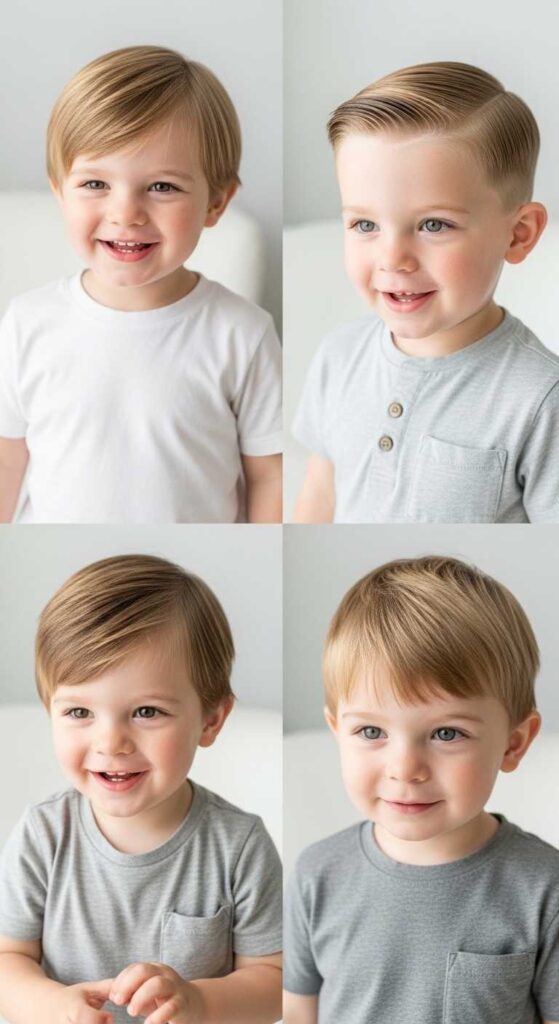 Baby Boy Hairstyles for Straight Hair