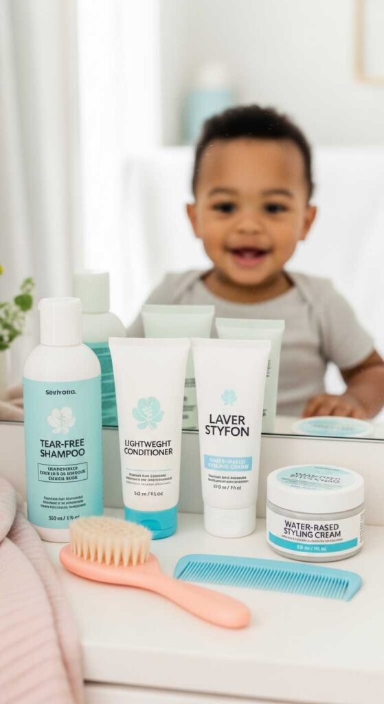 Styling Products for Baby Boy Hairstyles