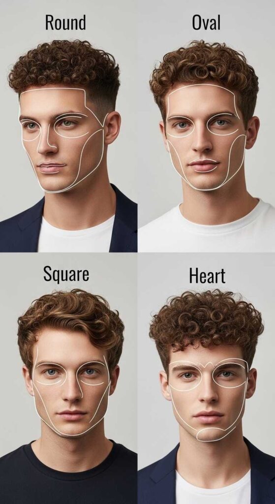 Choosing Short Curly Hairstyles Based on Face Shape