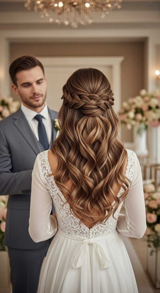 The Role of Texture in Wedding Hairstyles for Long Hair
