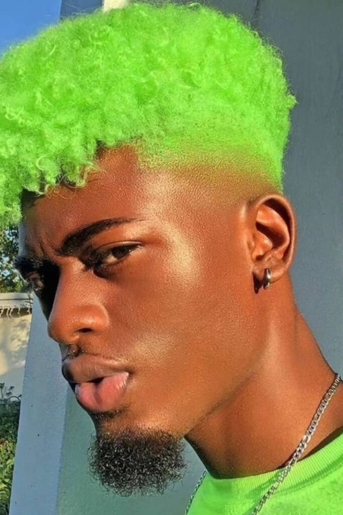 Neon Green or Electric Colors for Edgy Style