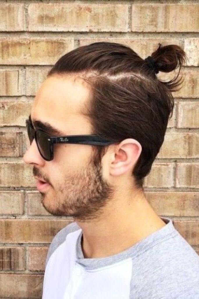 Short Loc Bun (Mini Top Knot)