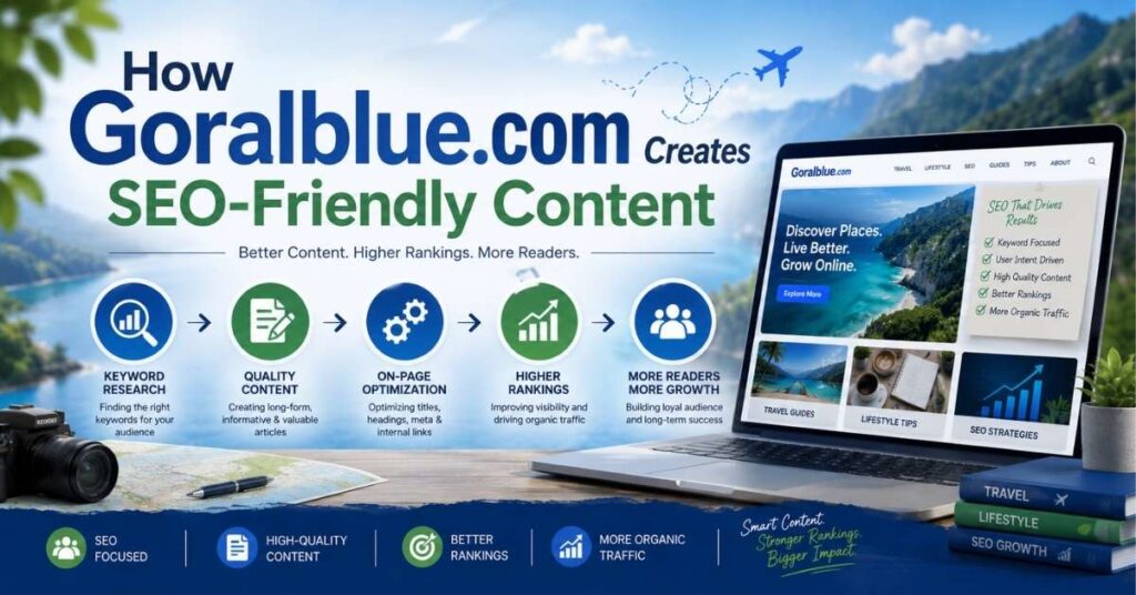 How Goralblue com Creates SEO-Friendly Content
