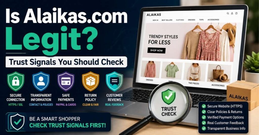 Is Alaikas.com Legit? Trust Signals You Should Check