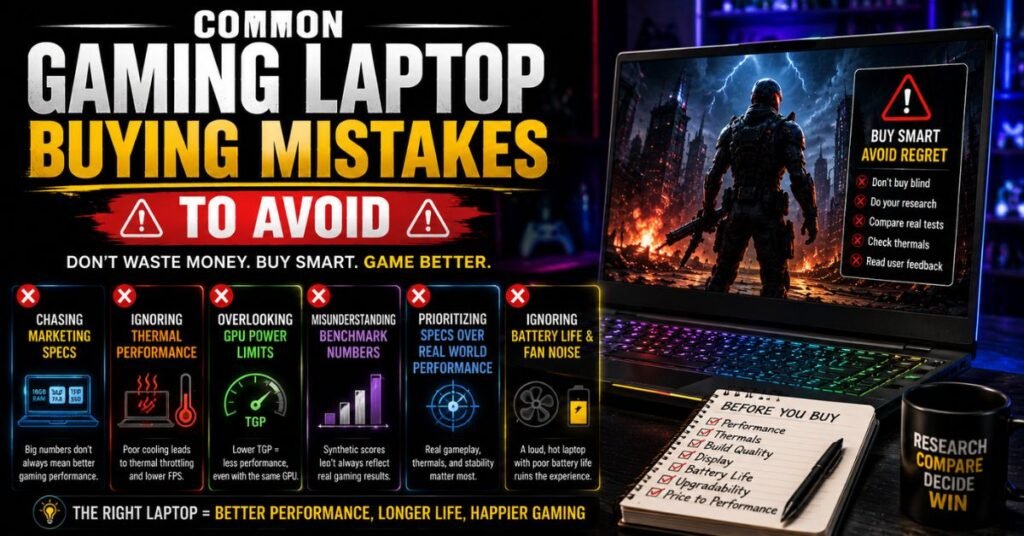 Common Gaming Laptop Buying Mistakes to Avoid