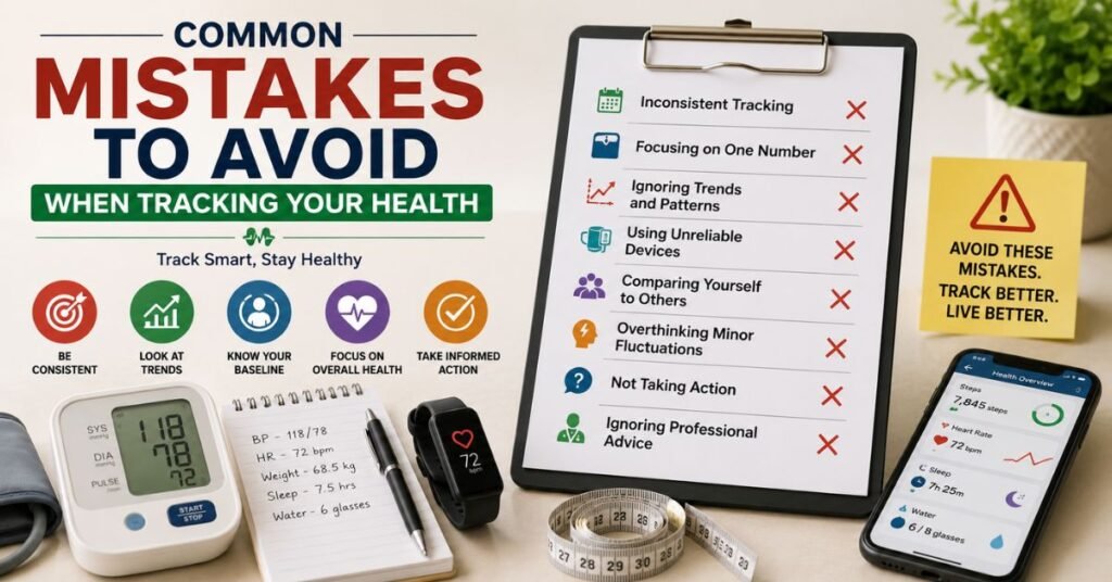 Common Mistakes to Avoid When Tracking Your Health