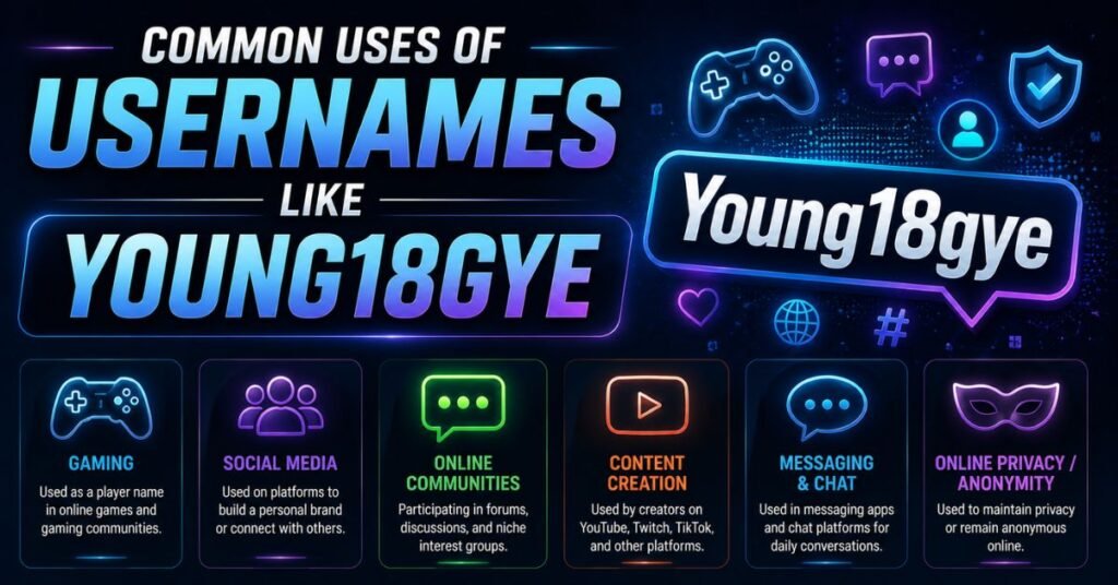 Common Uses of Usernames Like Young18gye