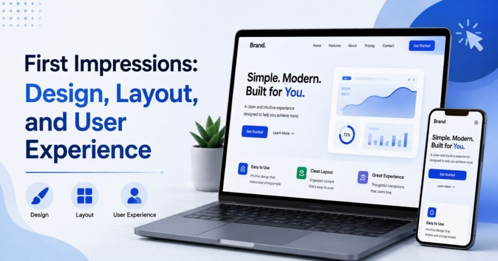 First Impressions: Design, Layout, and User Experience