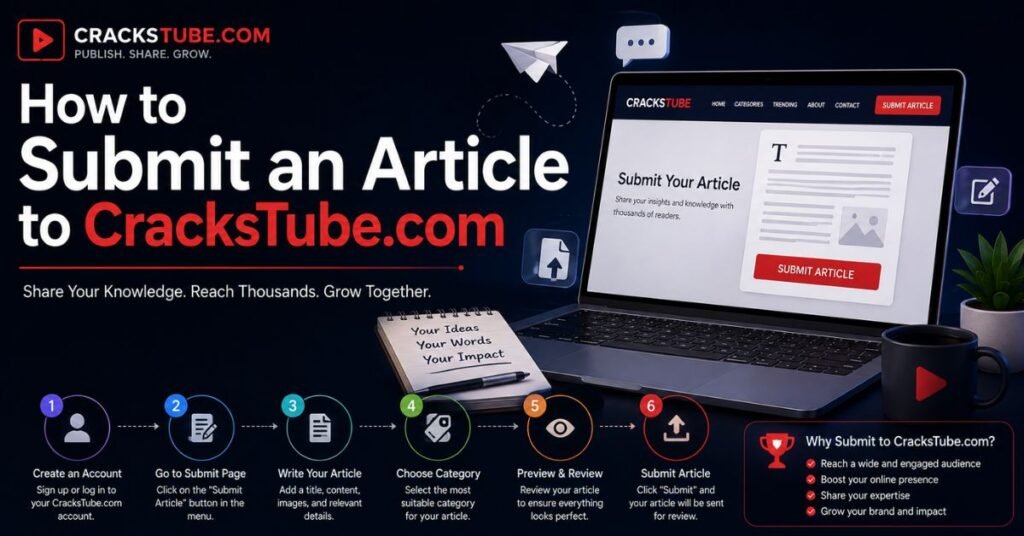 How to Submit an Article to CracksTube.com