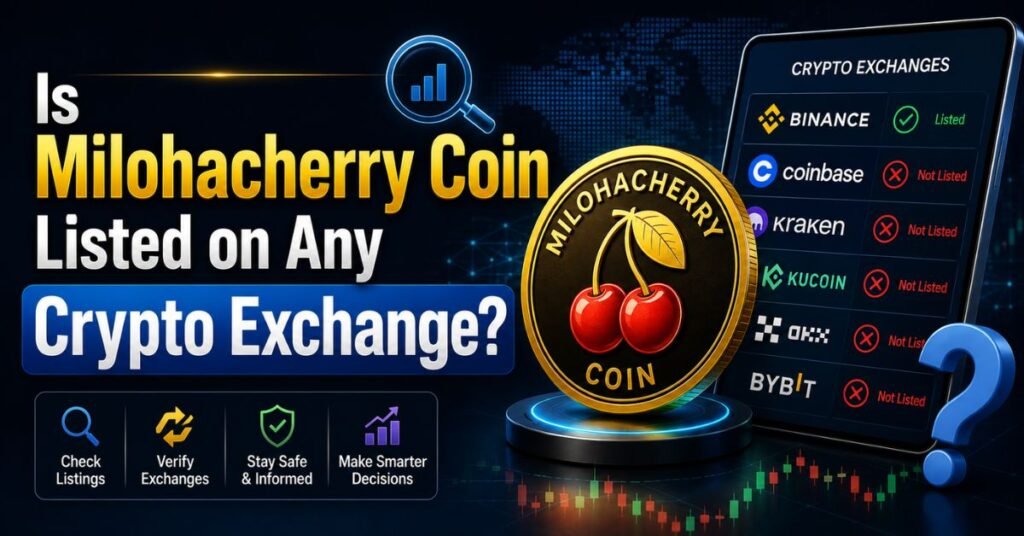 Is Milohacherry Coin Listed on Any Crypto Exchange?